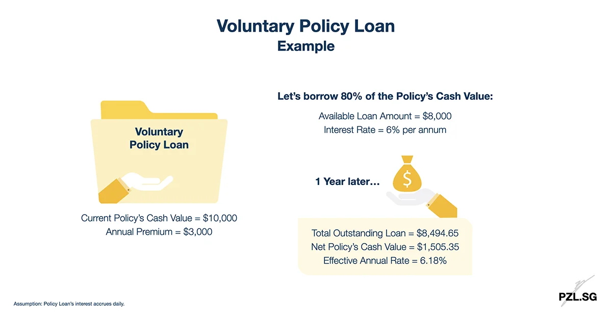 Voluntary Policy Loan: Example